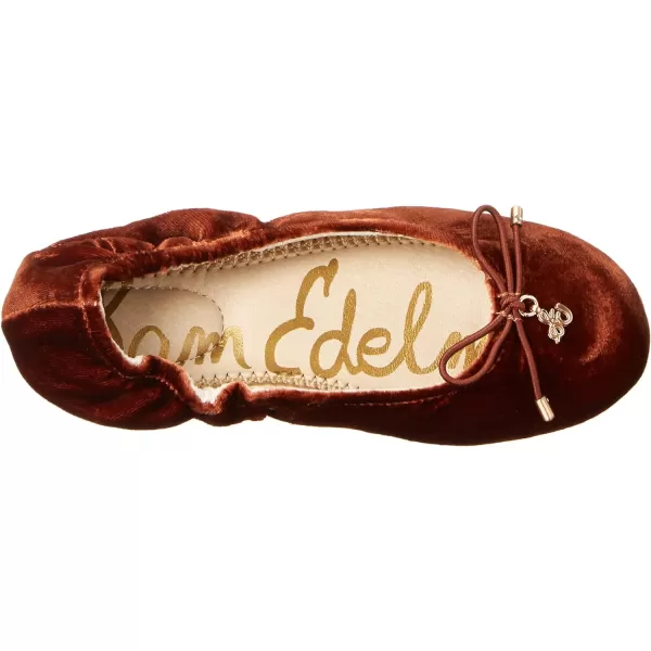 Sam Edelman UnisexChild Felicia Mini Ballet FlatDeep Orchid