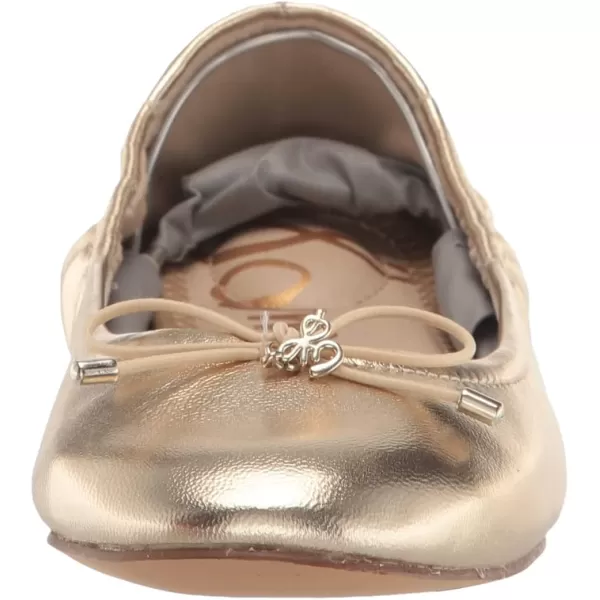 Sam Edelman UnisexChild Felicia Mini Ballet FlatGold Leaf