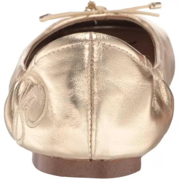 Sam Edelman UnisexChild Felicia Mini Ballet FlatGold Leaf