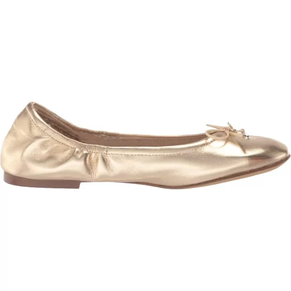 Sam Edelman UnisexChild Felicia Mini Ballet FlatGold Leaf