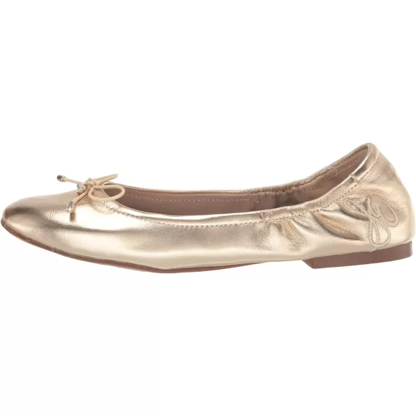 Sam Edelman UnisexChild Felicia Mini Ballet FlatGold Leaf