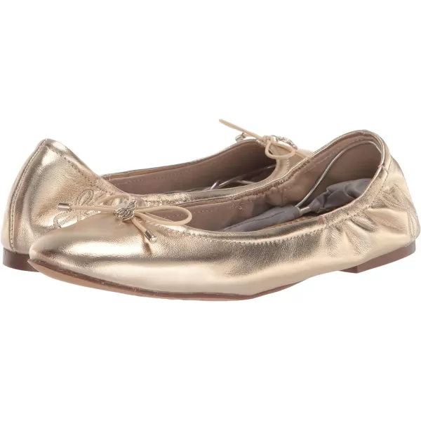 Sam Edelman UnisexChild Felicia Mini Ballet FlatGold Leaf