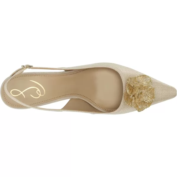 Sam Edelman Womens Bianka Flora PumpLight Natural