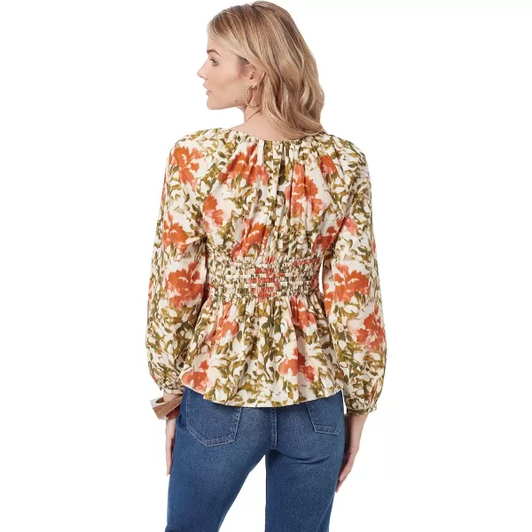 Sam Edelman Womens Cilian Bustier Blouse TopThistle Grove  Jet Stream