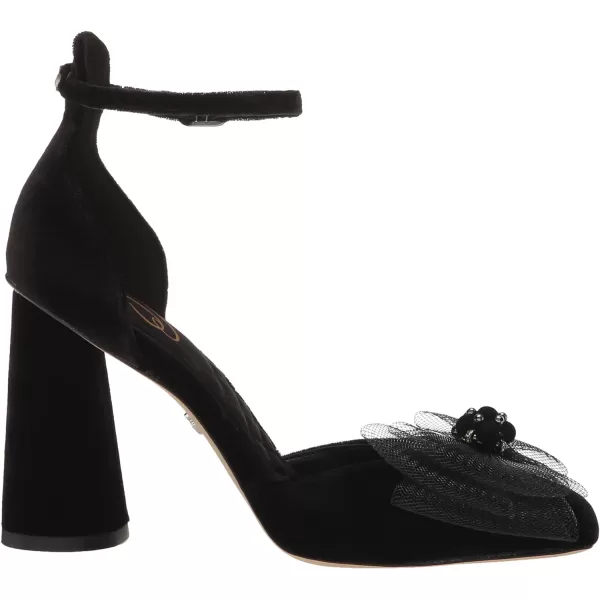 Sam Edelman Womens Colter PumpBlack Velvet