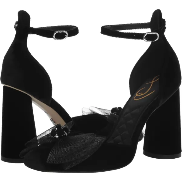 Sam Edelman Womens Colter PumpBlack Velvet