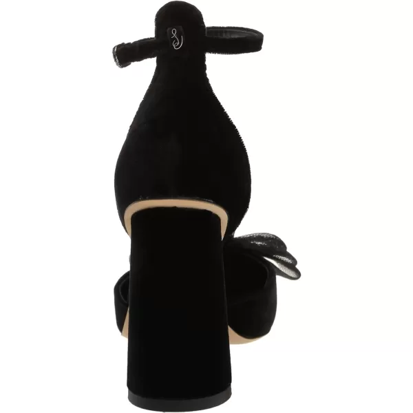 Sam Edelman Womens Colter PumpBlack Velvet