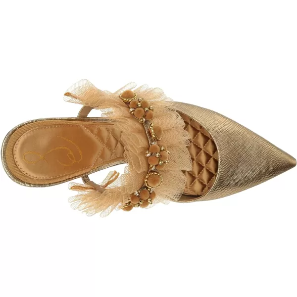 Sam Edelman Womens Hughes MuleDeep Gold