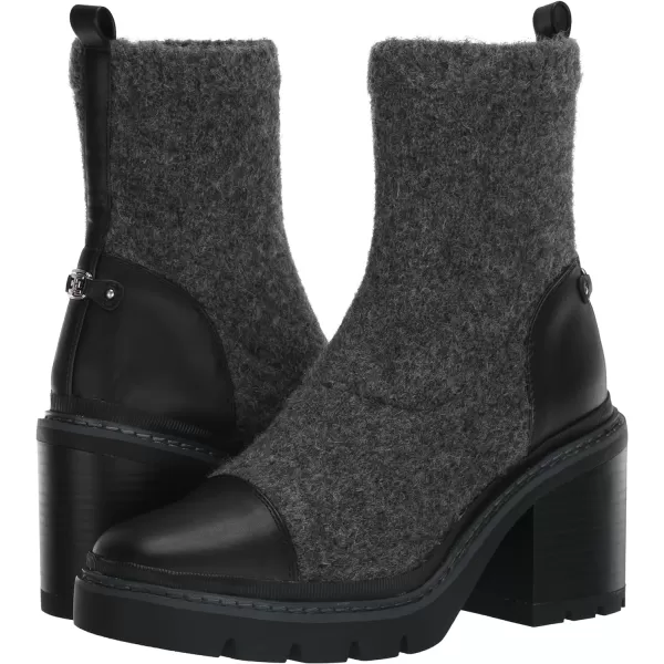 Sam Edelman Womens Rozanna Ankle BootCharcoalBlack