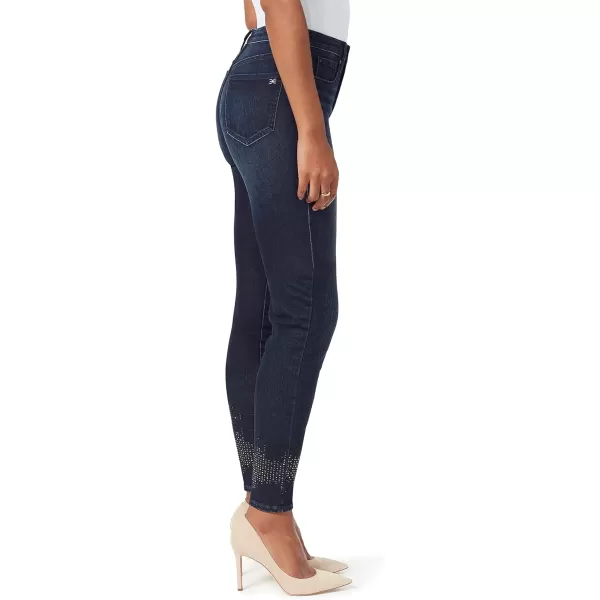 Sam Edelman Womens Sassy High Rise Skinny JeanStardust  Hem Studs