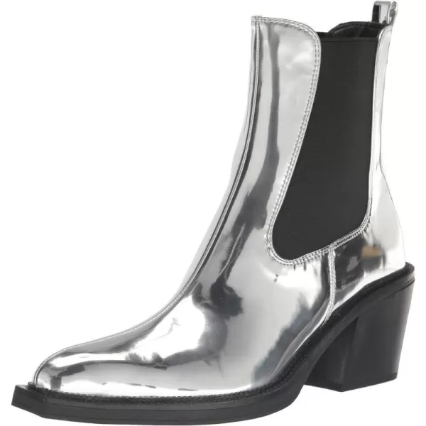 Circus NY Womens Mindy Chelsea BootSoft Silver