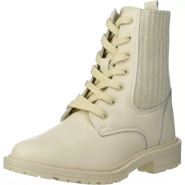Sam Edelman Girls Lydell Mini Combat BootModern Ivory