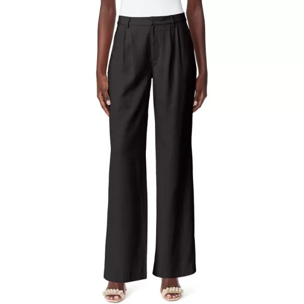 Sam Edelman Sportswear Womens Codie High Rise Soft Wide Leg PantBlack