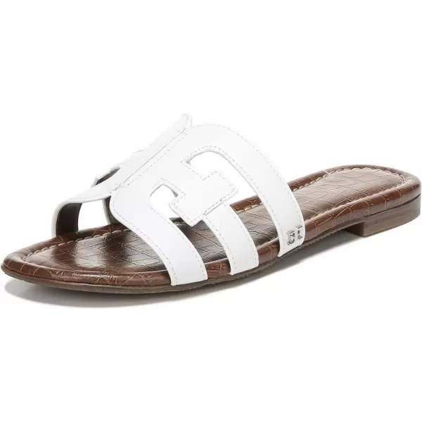 Sam Edelman Womens Bay SandalBright White Vaquero Saddle Leather