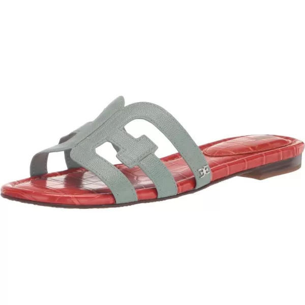 Sam Edelman Womens Bay SandalTide BlueOrange Poppy