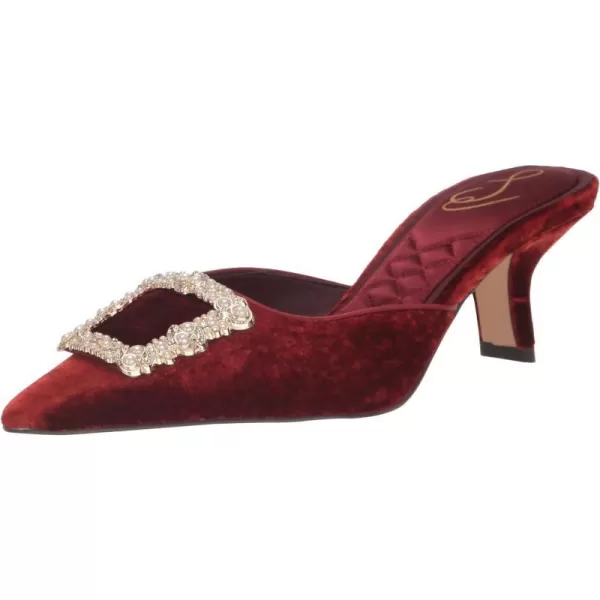 Sam Edelman Womens Brit MuleDeep Cherry Luster