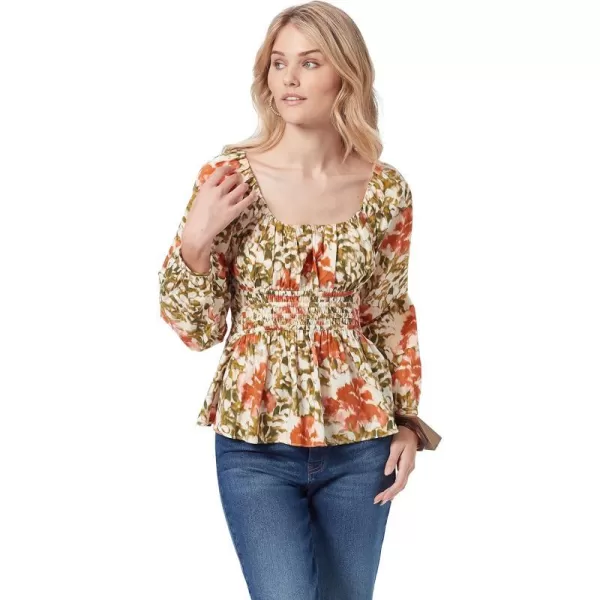 Sam Edelman Womens Cilian Bustier Blouse TopThistle Grove  Jet Stream