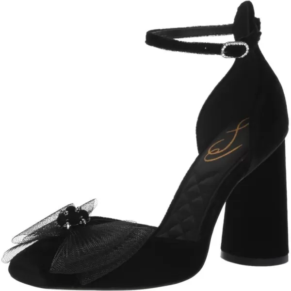 Sam Edelman Womens Colter PumpBlack Velvet