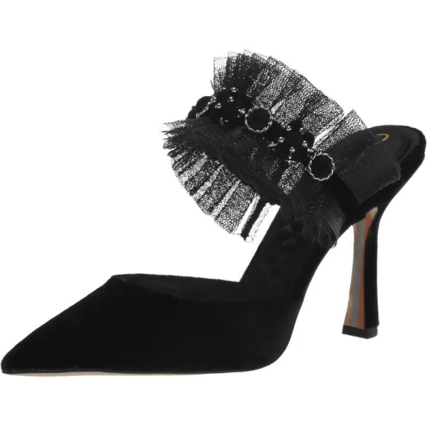 Sam Edelman Womens Hughes MuleBlack Velvet