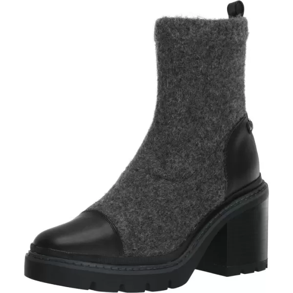 Sam Edelman Womens Rozanna Ankle BootCharcoalBlack