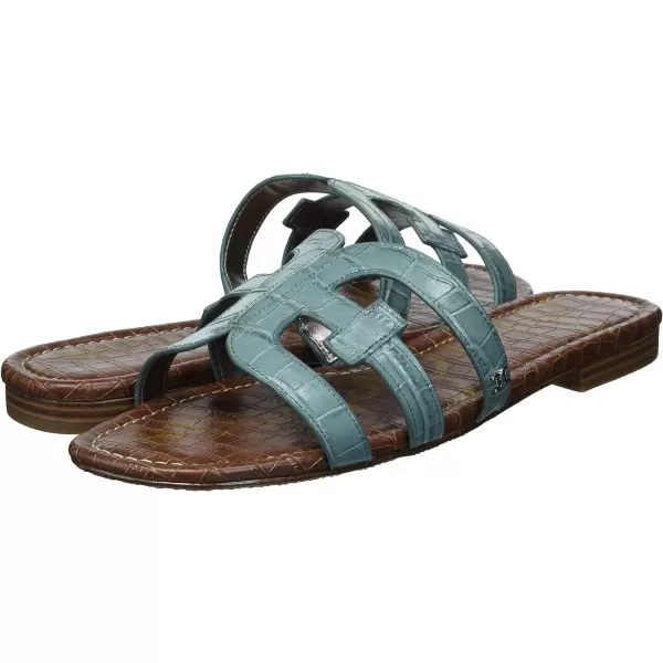 Sam Edelman Womens Bay Flat SandalBlue Sage