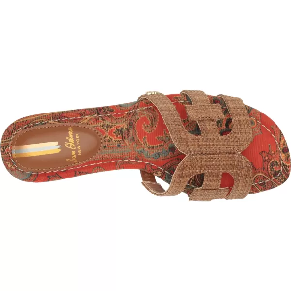 Sam Edelman Womens Bay Flat SandalCuoio Woven