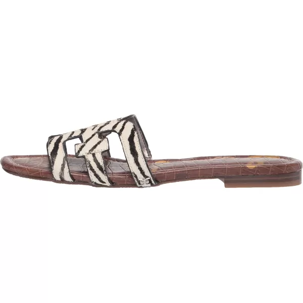 Sam Edelman Womens Bay Flat SandalIvoryBlack
