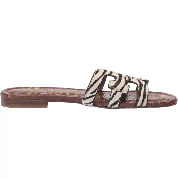 Sam Edelman Womens Bay Flat SandalIvoryBlack