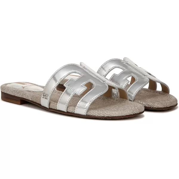 Sam Edelman Womens Bay Flat SandalSilver Platinum