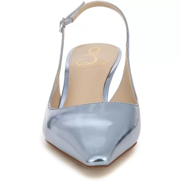 Sam Edelman Womens Bianka Sling PumpMetallic Sky