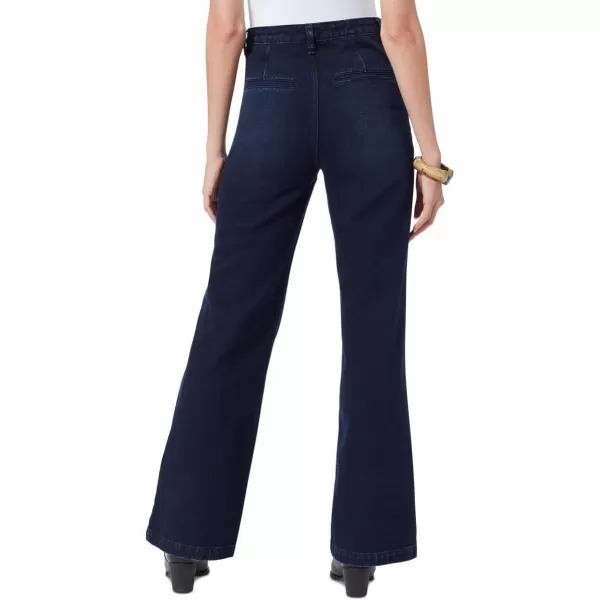 Sam Edelman Womens Codie High Rise Soft Wide Leg PantFlawless Blue