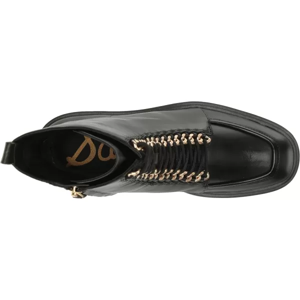 Sam Edelman Womens Lovrin Combat BootBlack Leather