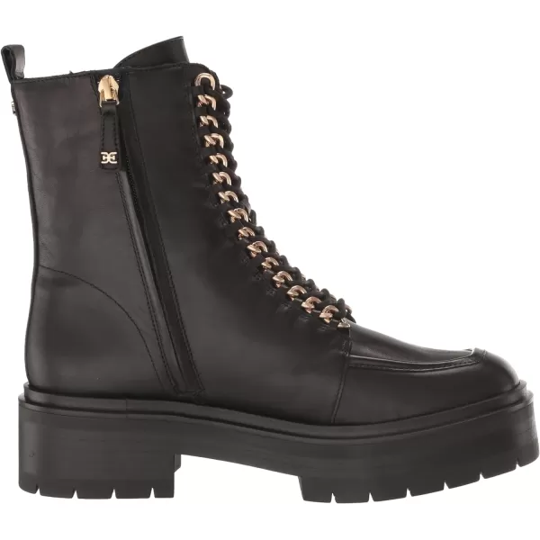 Sam Edelman Womens Lovrin Combat BootBlack Leather