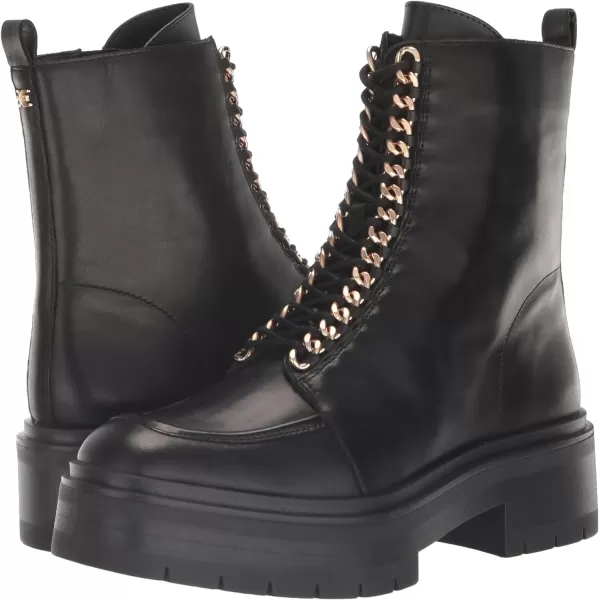 Sam Edelman Womens Lovrin Combat BootBlack Leather