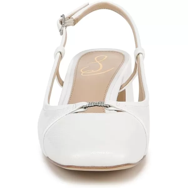 Sam Edelman Womens Tarra PumpBlack PatentModern Ivory Patent