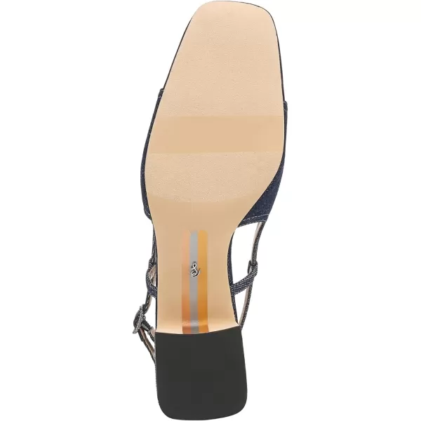 Sam Edelman Womens Tarra PumpHudson NavyBlack