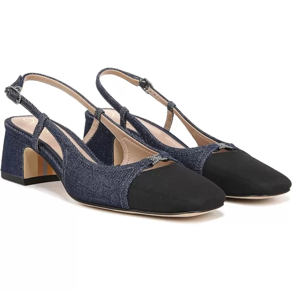 Sam Edelman Womens Tarra PumpHudson NavyBlack