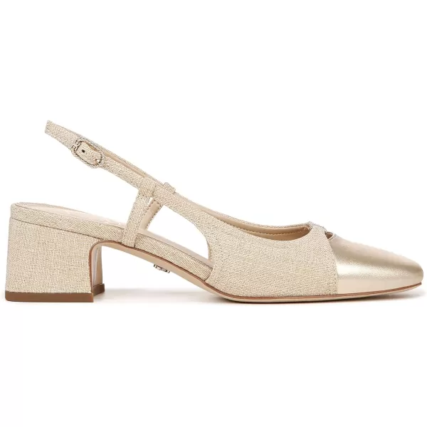 Sam Edelman Womens Tarra PumpLinenGold Leaf