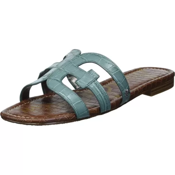 Sam Edelman Womens Bay Flat SandalBlue Sage
