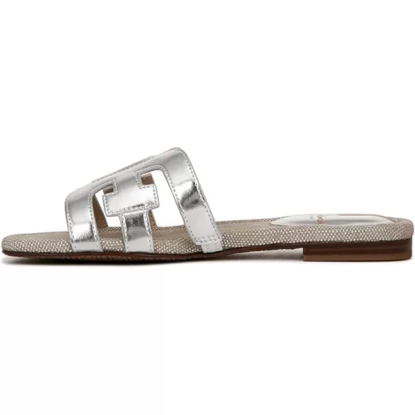 Sam Edelman Womens Bay Flat SandalSilver Platinum