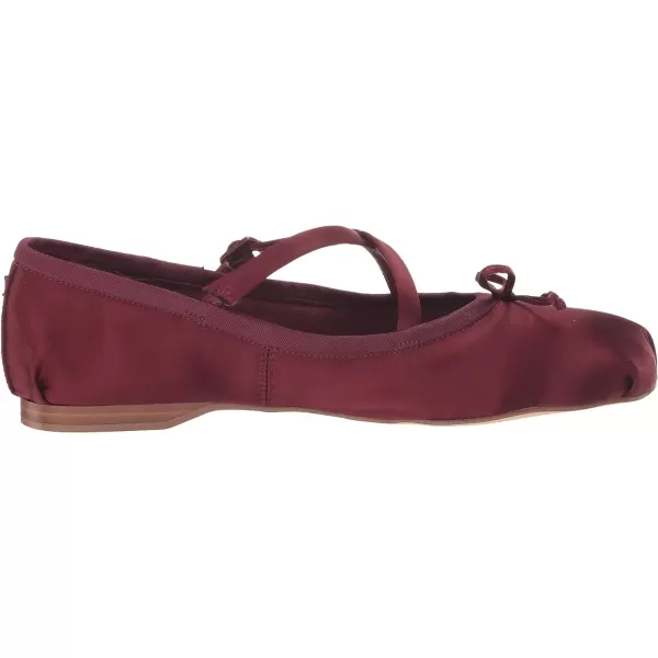 Circus NY Womens Zuri Ballet FlatBlack Cherry
