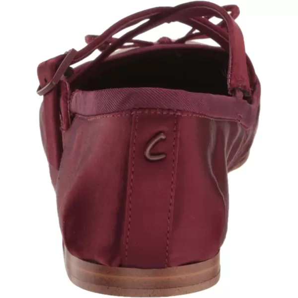 Circus NY Womens Zuri Ballet FlatBlack Cherry