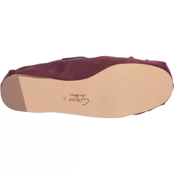 Circus NY Womens Zuri Ballet FlatBlack Cherry