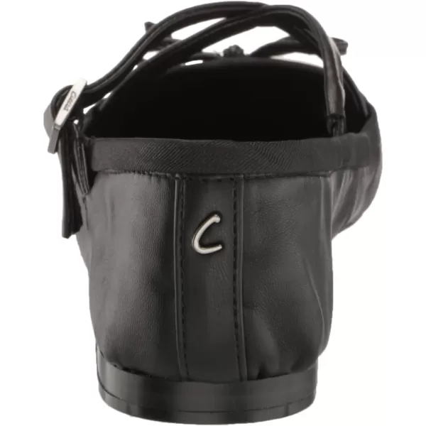 Circus NY Womens Zuri Ballet FlatBlack Leather