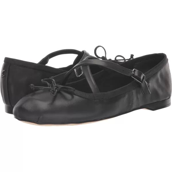 Circus NY Womens Zuri Ballet FlatBlack Leather