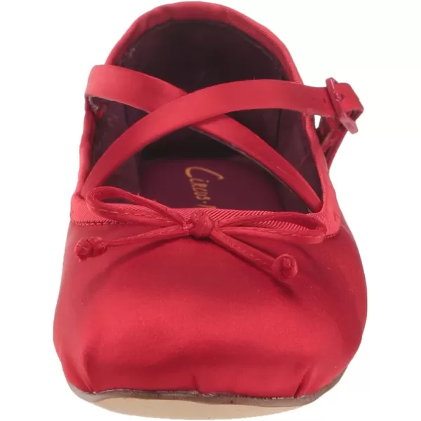 Circus NY Womens Zuri Ballet FlatRed Poppy