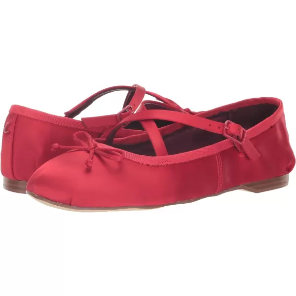 Circus NY Womens Zuri Ballet FlatRed Poppy
