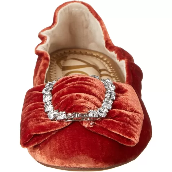 Sam Edelman UnisexChild Farah Mini Ballet FlatCanyon Orange