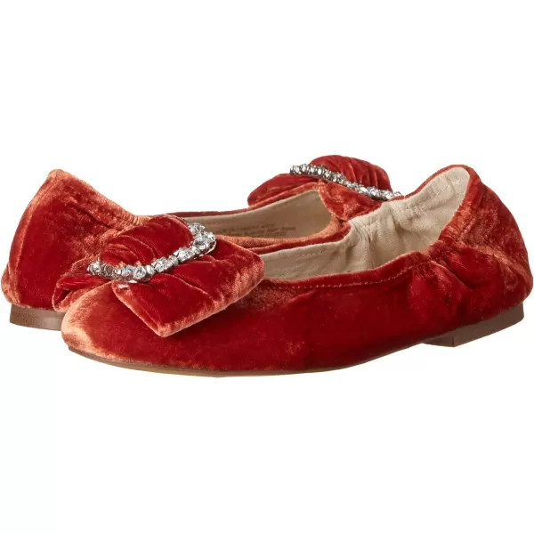 Sam Edelman UnisexChild Farah Mini Ballet FlatCanyon Orange