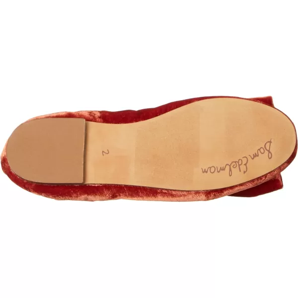 Sam Edelman UnisexChild Farah Mini Ballet FlatCanyon Orange